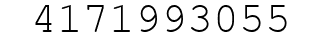 Number 4171993055.