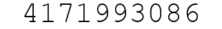 Number 4171993086.