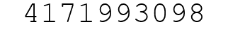 Number 4171993098.