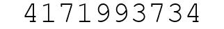 Number 4171993734.