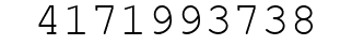Number 4171993738.