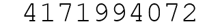 Number 4171994072.