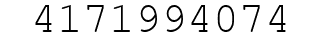 Number 4171994074.
