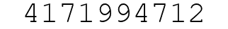 Number 4171994712.