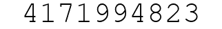 Number 4171994823.