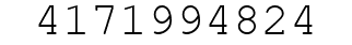 Number 4171994824.