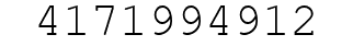 Number 4171994912.