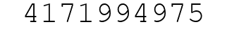 Number 4171994975.