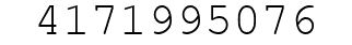 Number 4171995076.