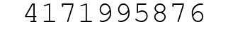Number 4171995876.