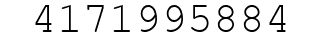 Number 4171995884.