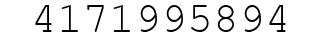 Number 4171995894.