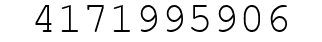 Number 4171995906.