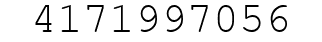 Number 4171997056.