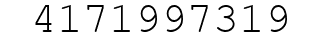 Number 4171997319.