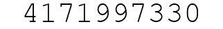 Number 4171997330.