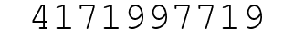 Number 4171997719.