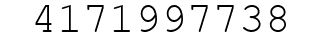 Number 4171997738.