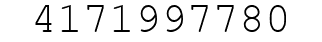 Number 4171997780.