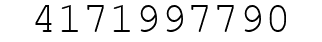 Number 4171997790.