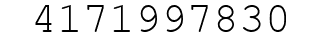 Number 4171997830.