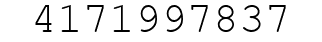 Number 4171997837.