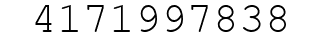 Number 4171997838.