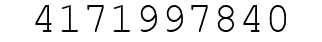 Number 4171997840.