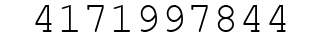 Number 4171997844.