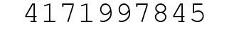 Number 4171997845.