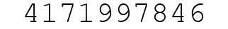 Number 4171997846.