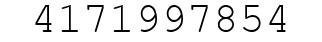 Number 4171997854.