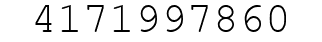 Number 4171997860.