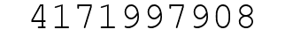 Number 4171997908.