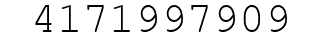 Number 4171997909.