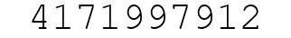 Number 4171997912.