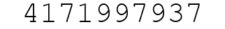 Number 4171997937.