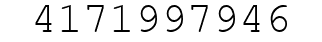 Number 4171997946.