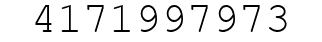 Number 4171997973.
