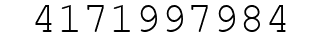 Number 4171997984.