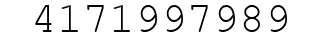 Number 4171997989.