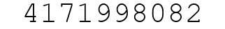 Number 4171998082.