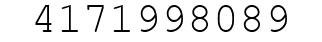 Number 4171998089.