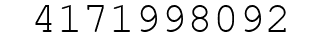 Number 4171998092.