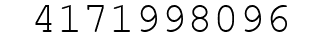 Number 4171998096.