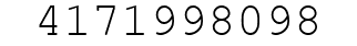 Number 4171998098.