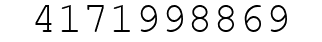 Number 4171998869.