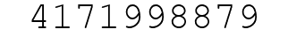 Number 4171998879.