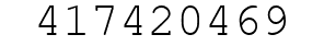 Number 417420469.