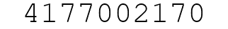 Number 4177002170.